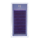 JoMay Ombre Blue Red Lashes Thickness-0.07mm 17-25mm Length