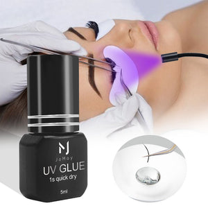 High Quality Professional Eyelash Glue UV TMO Waterproof Extension Glue Fast Drying Compliant EU Safe Ingredients Regulations