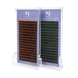JoMay Ombre Green Lashes Thickness-0.07mm 8-16mm Length