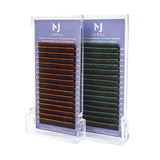 JoMay Ombre Green Lashes Thickness-0.07mm 17-25mm Length