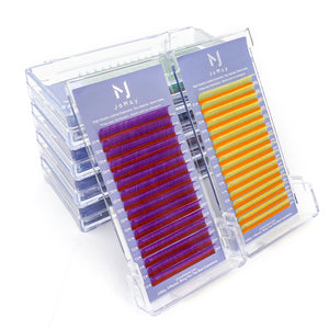 JoMay Pink Lashes Thickness-0.07mm 8-16mm Length