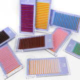 JoMay Pink Lashes Thickness-0.07mm 8-16mm Length