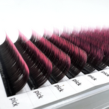 JoMay Ombre Pink Lashes Thickness-0.07mm 8-16mm Length