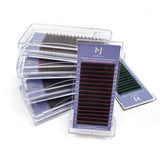 JoMay Ombre Green Lashes Thickness-0.07mm 8-16mm Length