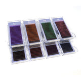 JoMay Ombre Pink Lashes Thickness-0.07mm 17-25mm Length
