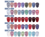 Jomay Clear Glitter Gel Nail Polish