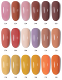 Jomay Pure Color Nail Polish contains 100 popular shades