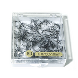 10D Premade Loose Fans Thickness-0.07mm 8-18mm Length