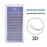 JoMay 3D Premade Fans Thickness-0.05mm 8-18mm Length