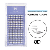 JoMay 8D Premade Fans Thickness-0.07mm 8-18mm Length
