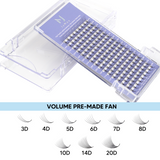JoMay 8D Premade Fans Thickness-0.05mm 8-18mm Length