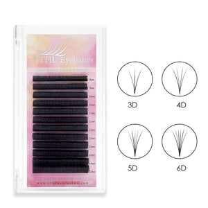 Easy Fan Lashes 0.07mm(17-25mm)