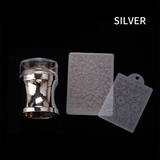 Silicone seal nail art