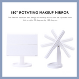 Foldable Smart LED Makeup Mirror