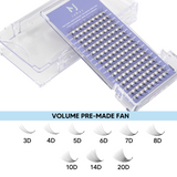 JoMay 10D Premade Fans Thickness-0.07mm 8-18mm Length