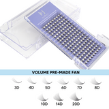 JoMay 14D Premade Fans Thickness-0.07mm 8-18mm Length