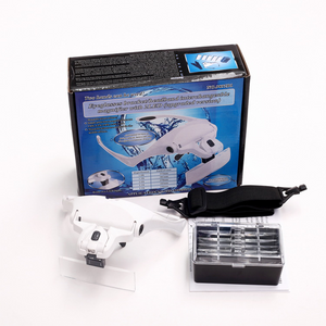 Head Mount Magnifier with Light