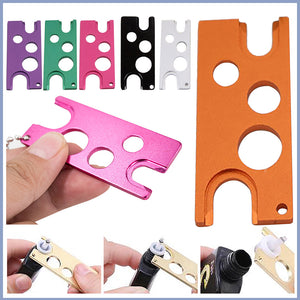 Colored Metal Bottles Open for Eyelash Glue Replacement Bottle Mouth Head Eyelash Tool