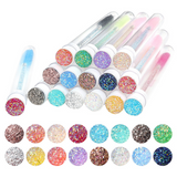 Diamond Disposable Eyelash Brush with Empty Tube