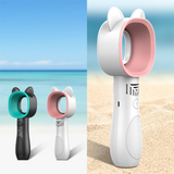 Mini Handheld Bladeless Fan USB Rechargeable