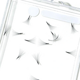 3D Premade Loose Fans Thickness-0.07mm 8-18mm Length