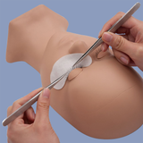 MANNEQUIN HEAD WITH REMOVABLE EYELIDS