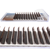 JoMay Fog Brown Lashes Thickness-0.07mm 8-16mm Length