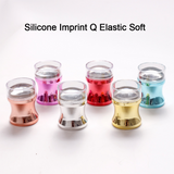 Silicone seal nail art