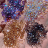 Multi-Shaped Diamonds for Nail Art