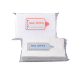100 pcs Nail Wipes Lint-Free Gel Nail Polish Cleansing Cotton Pads